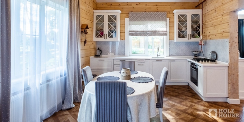 Одноэтажный дом для круглогодичного проживания по проекту Рейкьявик - фото 16 на сайте Holz House