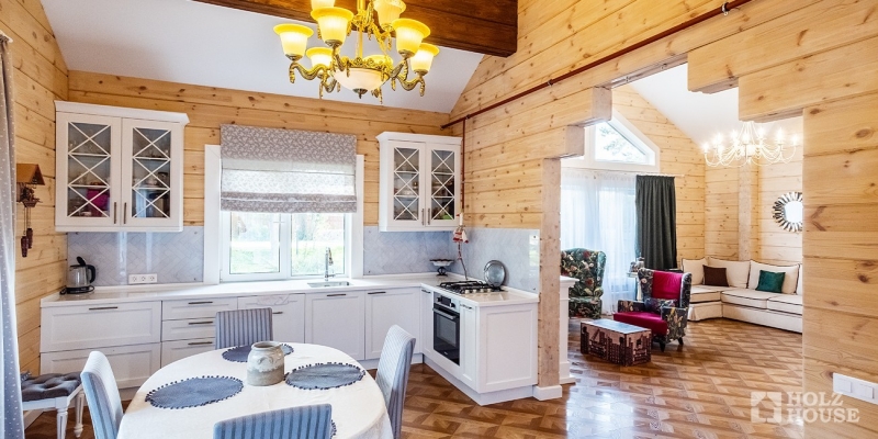 Одноэтажный дом для круглогодичного проживания по проекту Рейкьявик - фото 17 на сайте Holz House