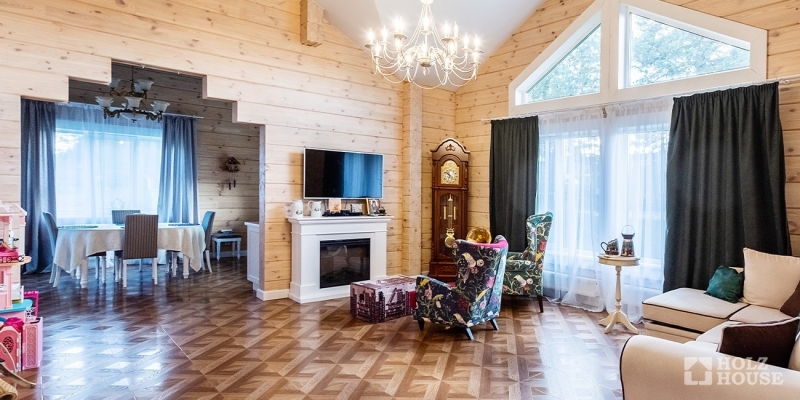 Одноэтажный дом для круглогодичного проживания по проекту Рейкьявик - фото 20 на сайте Holz House