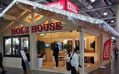Holz House на выставке в "Крокус-Экспо"!