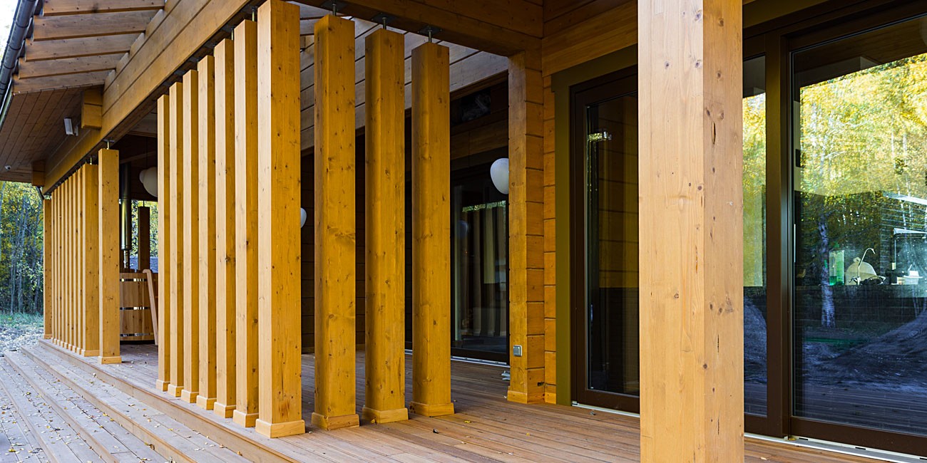 Двухэтажный дом в альпийском стиле с террасой и балконом по проекту Австрия v2 - фото 21 на сайте Holz House