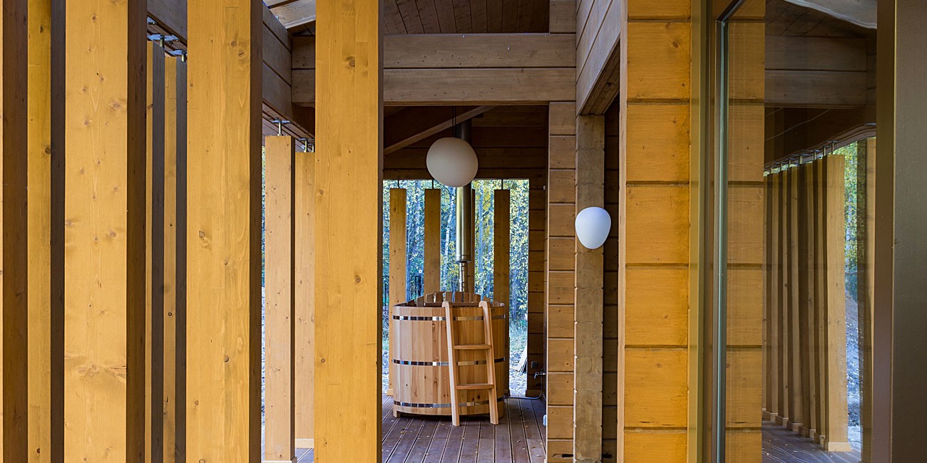Двухэтажный дом в альпийском стиле с террасой и балконом по проекту Австрия v2 - фото 20 на сайте Holz House