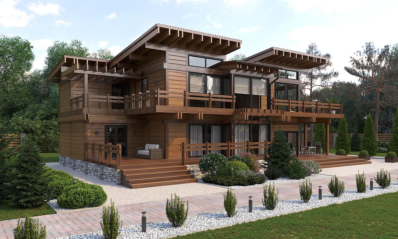 Проекты БораБора Holz House 1