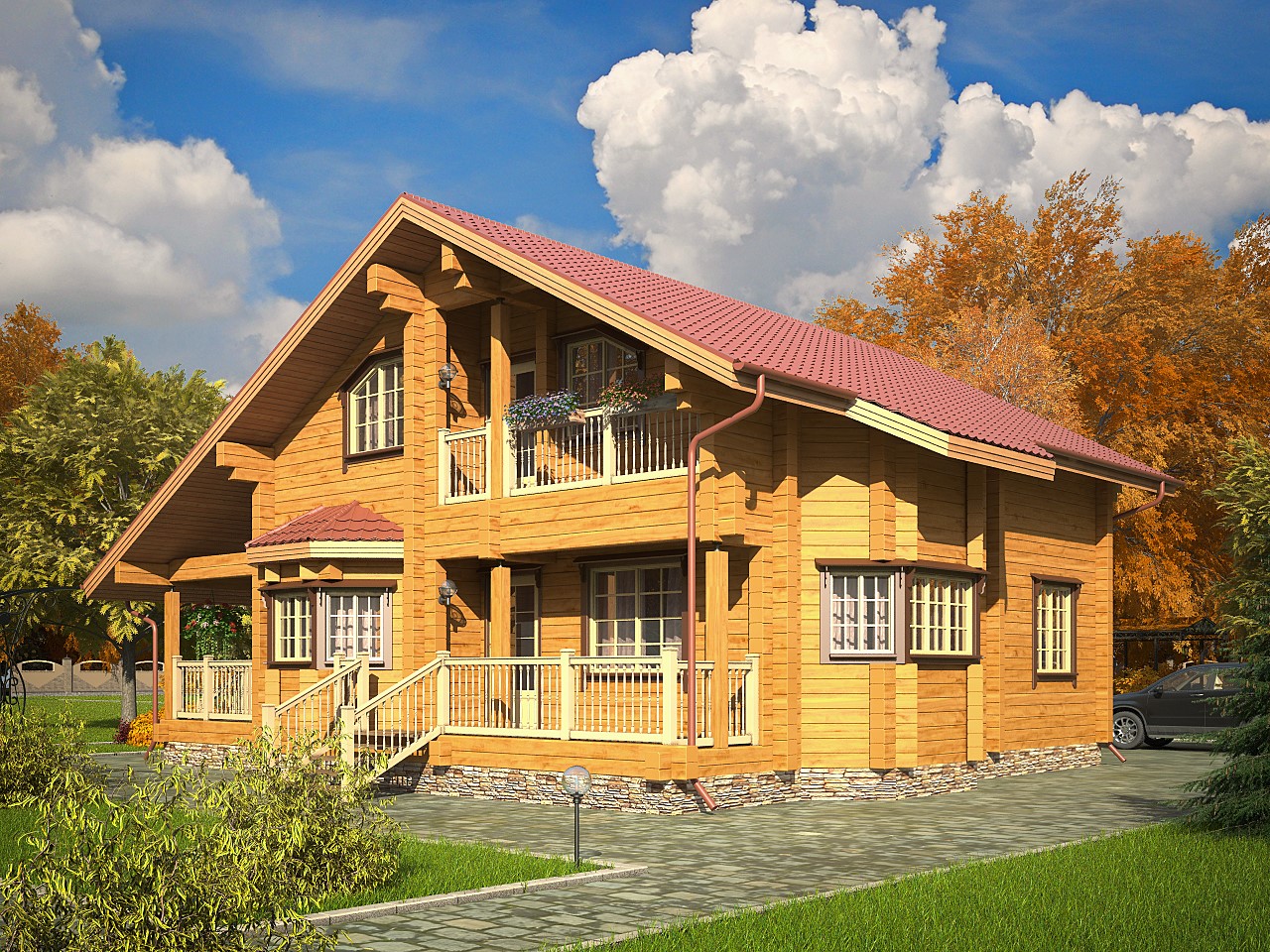 Проекты Метрополь Holz House 2