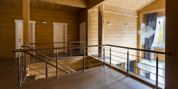 Двухэтажный дом в альпийском стиле с террасой и балконом по проекту Австрия v2 - фото 34 на сайте Holz House