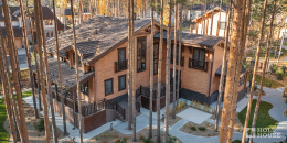 Построенные объекты Дом из клееного бруса Мангейм Holz House 13