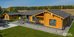 Одноэтажный дом с террасой в скандинавском стиле по проекту Веллингтон - фото 17 на сайте Holz House