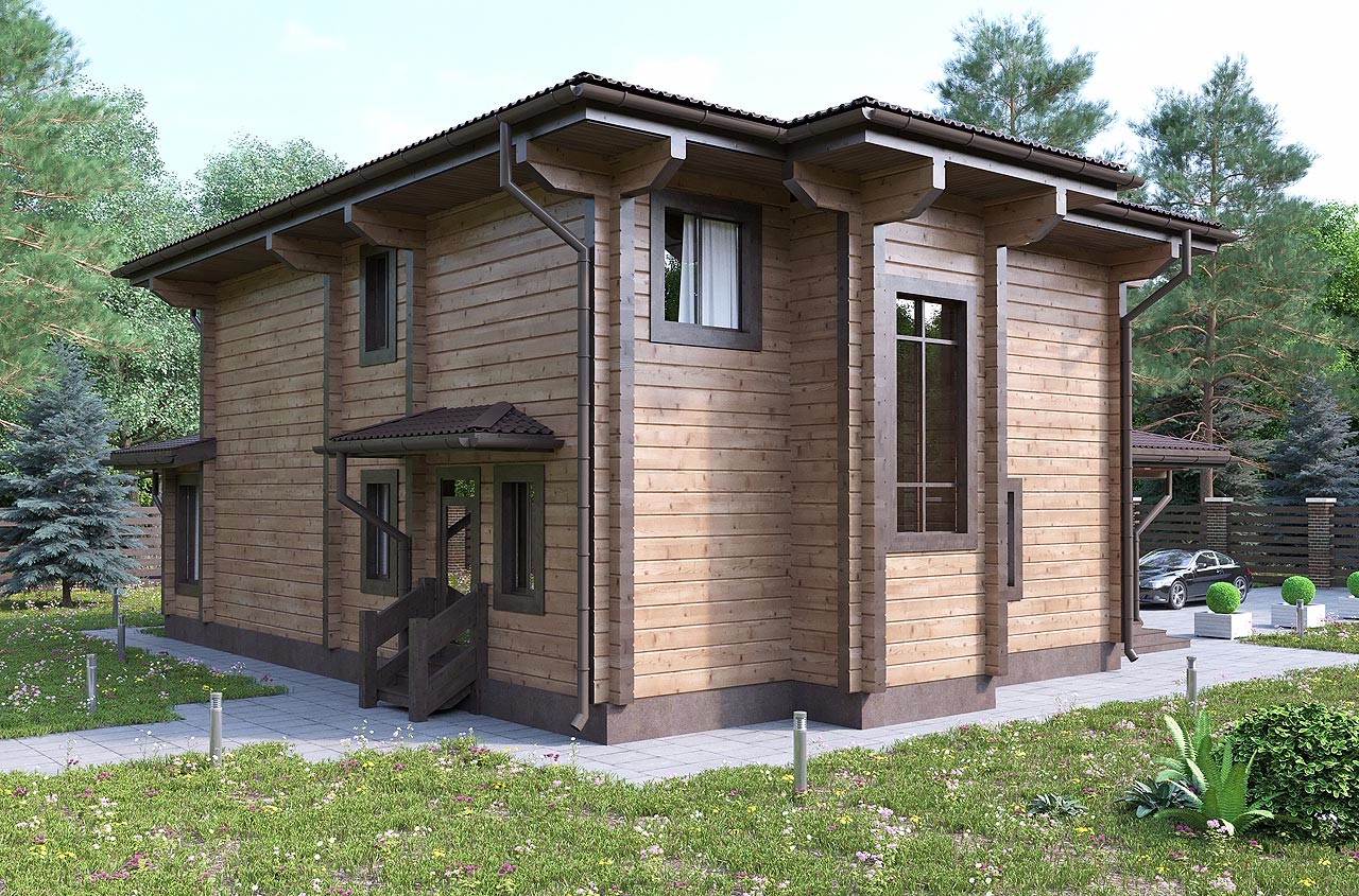 Проекты Тулуза Holz House 4